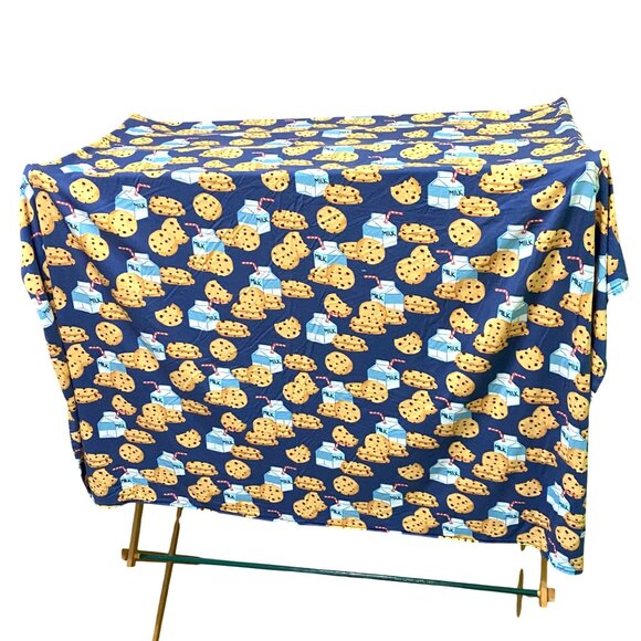 Posh Peanut Milk & Cookies Swaddling Blanket Papook Viscose Bamboo 44" x 42" - Picture 3 of 4